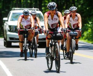 Remember the Removal bike ride. Traveling through Steelville Mo.